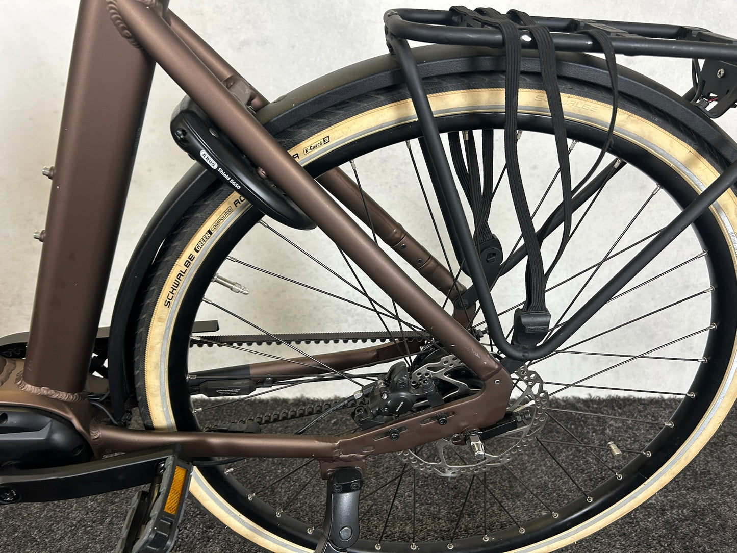 Qwic PREMIUM i MN7+ BELT Akku 540Wh / Diamant / Walnut Brown