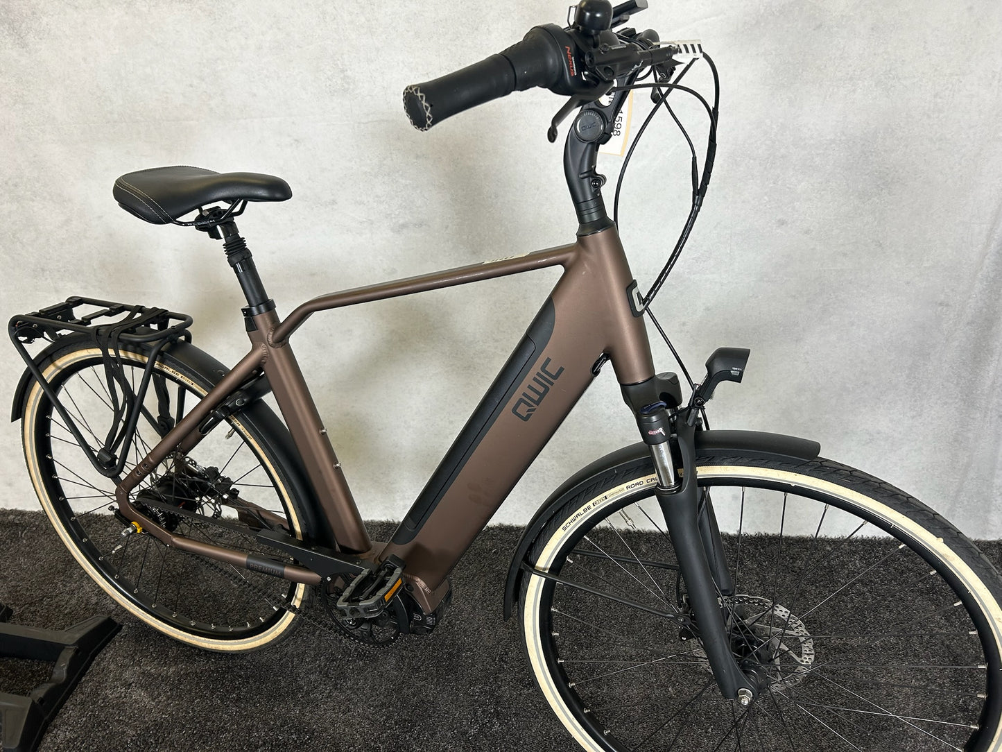 Qwic PREMIUM i MN7+ BELT Akku 540Wh / Diamant / Walnut Brown