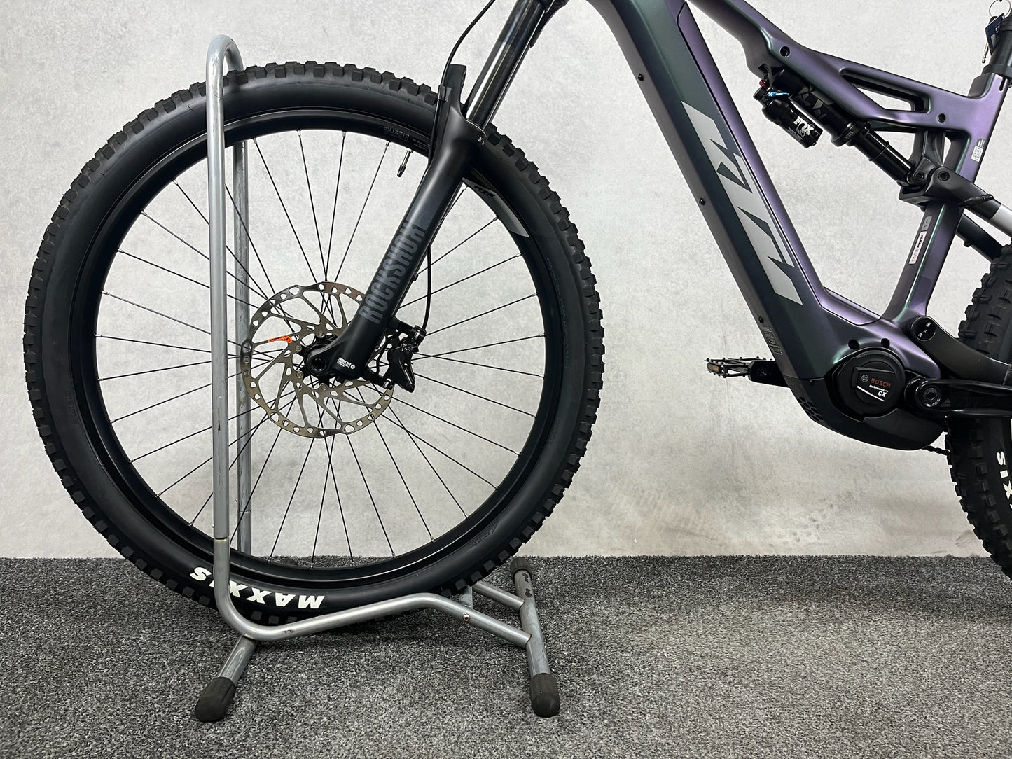 KTM MACINA KAPOHO ELITE Diamant space galaxy matt (grey+black) 48 cm (27,5") - L 2024