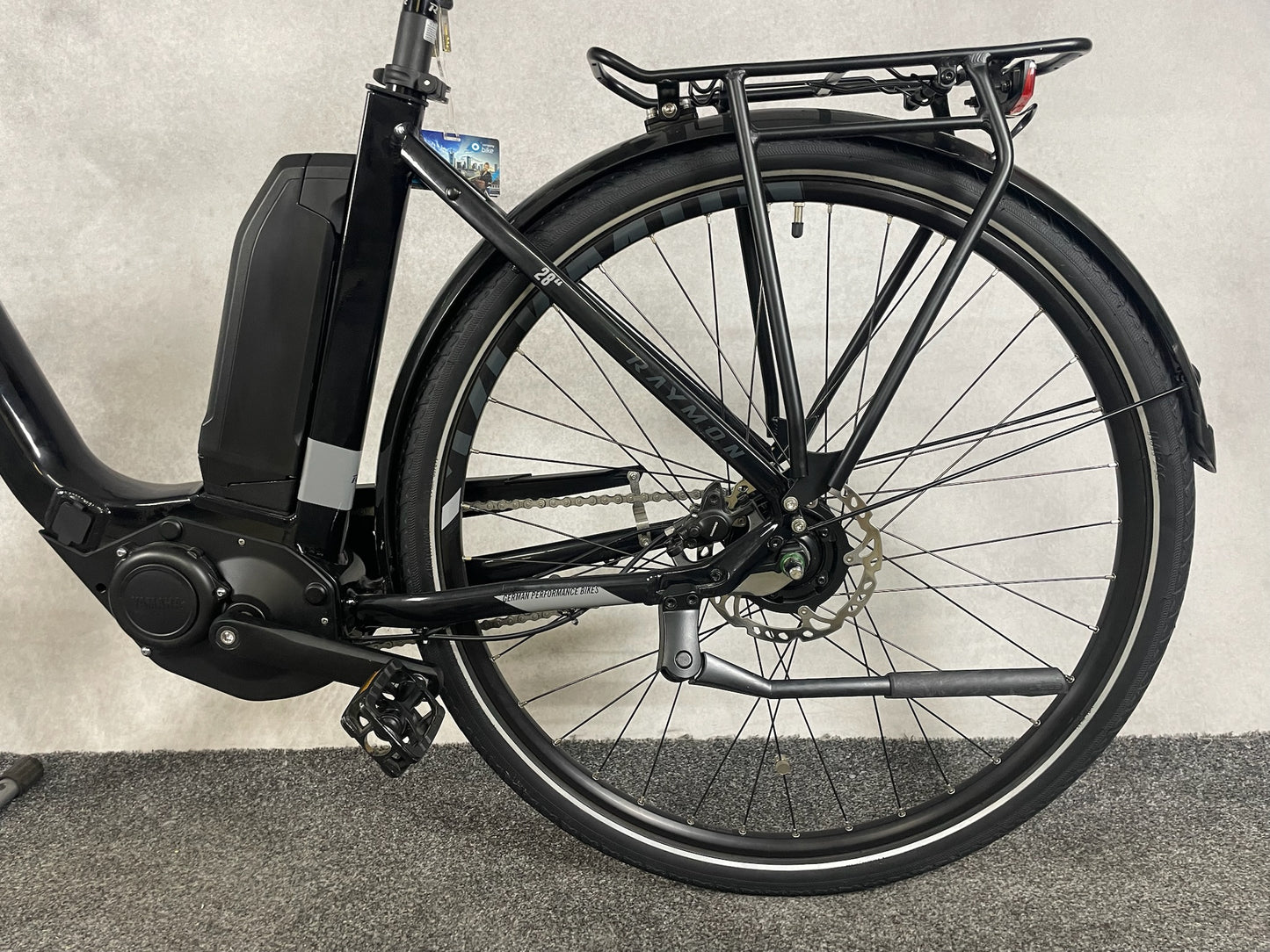 R Raymon CityRay E 4.0 CB Rücktritt / wave / Black/Grey