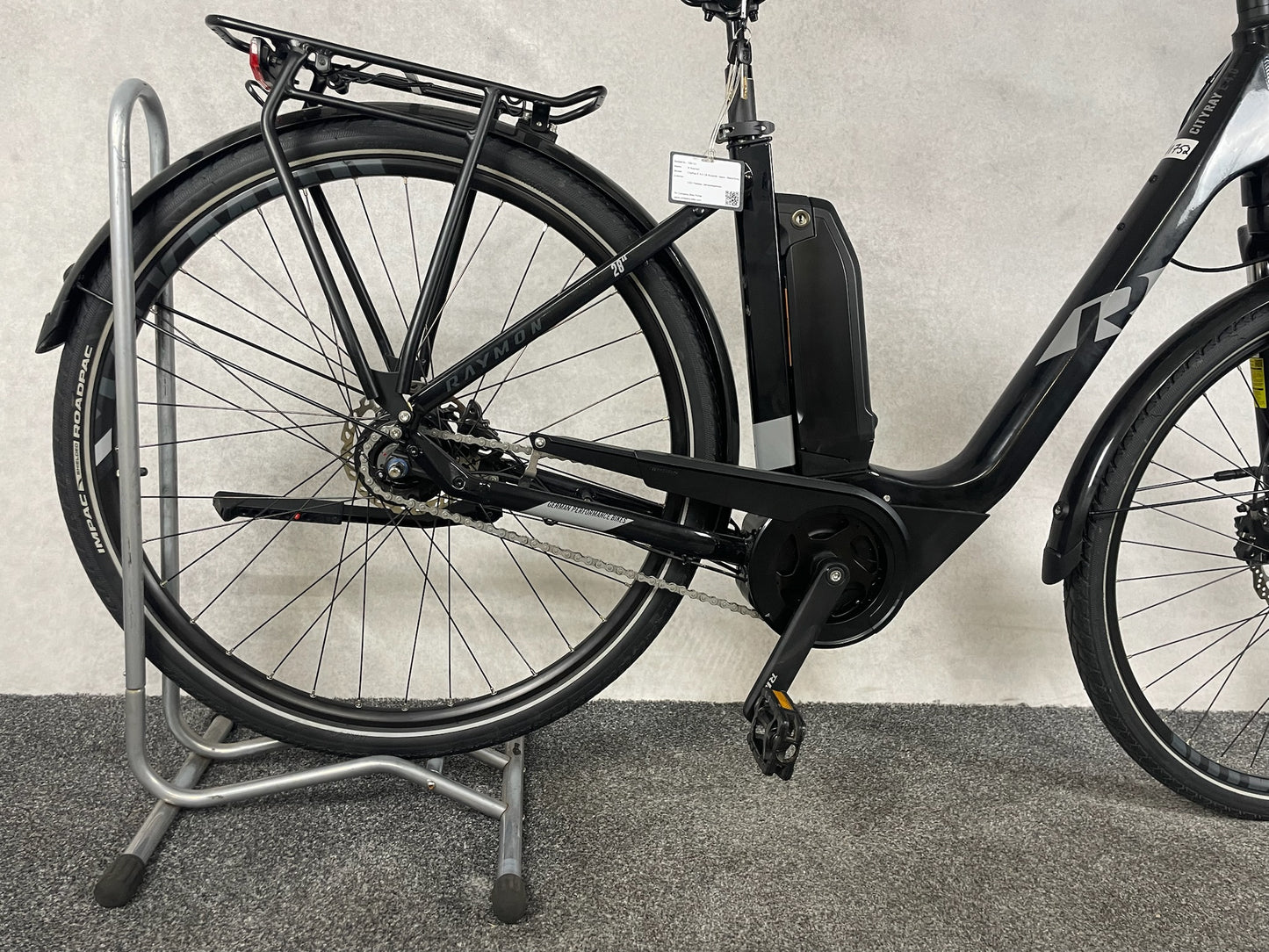 R Raymon CityRay E 4.0 CB Rücktritt / wave / Black/Grey