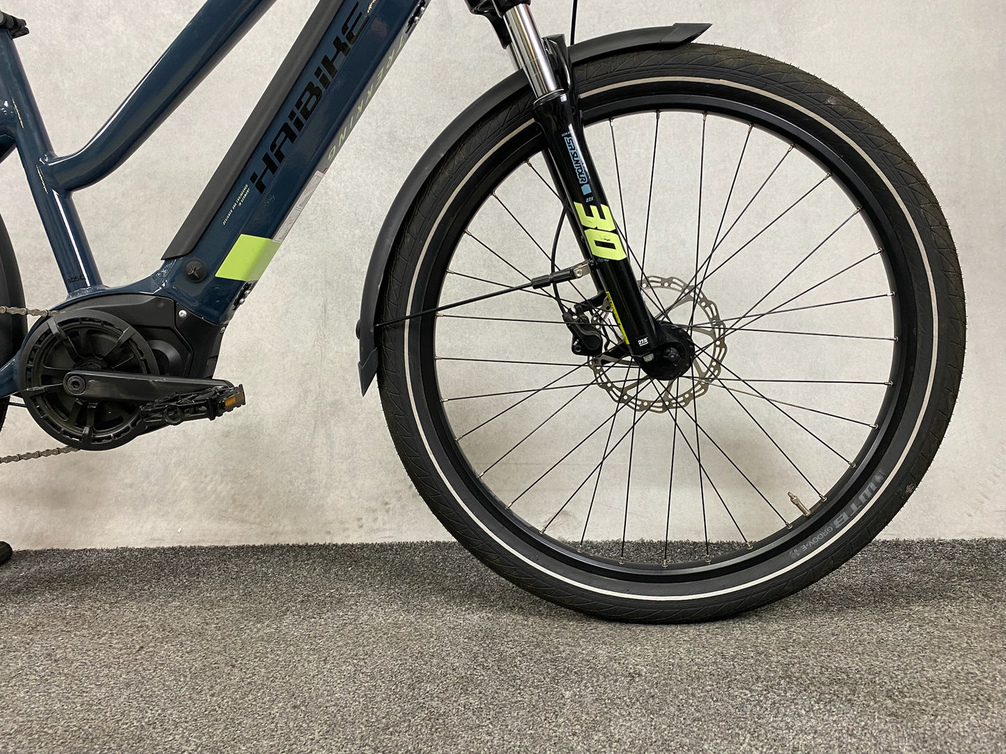 Haibike Trekking 5 Mid blue/canary