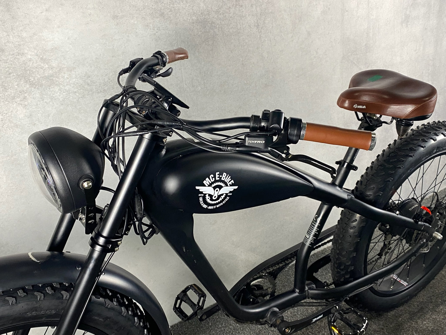 MC E-Bike - Max Coffeecruiser sw/br