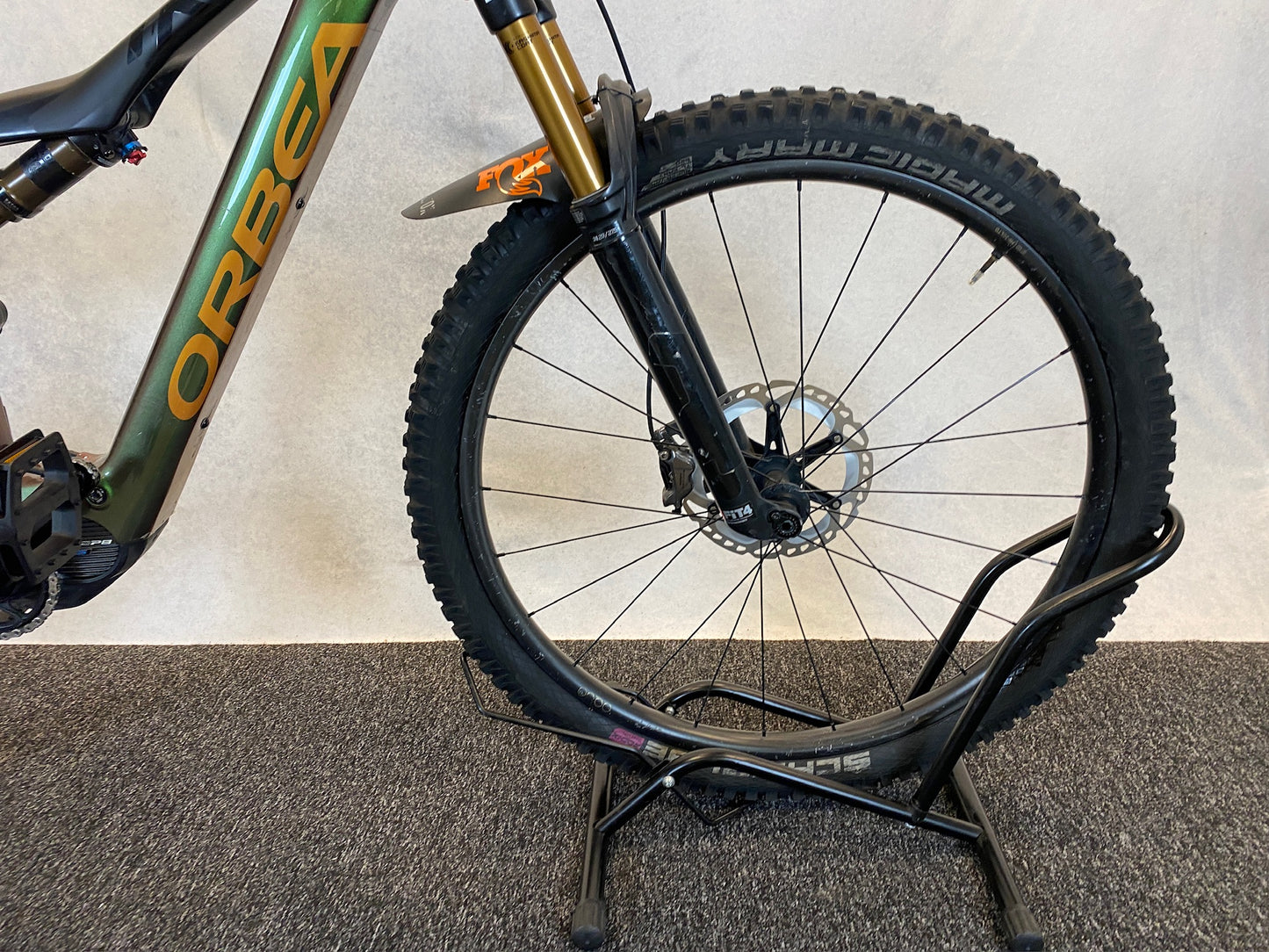 Orbea Rise M-LTD, M, Chamäleongrün/Schwarz