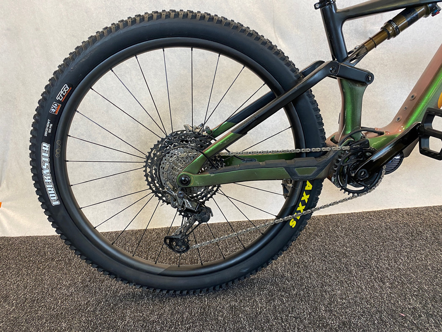 Orbea Rise M-LTD, M, Chamäleongrün/Schwarz